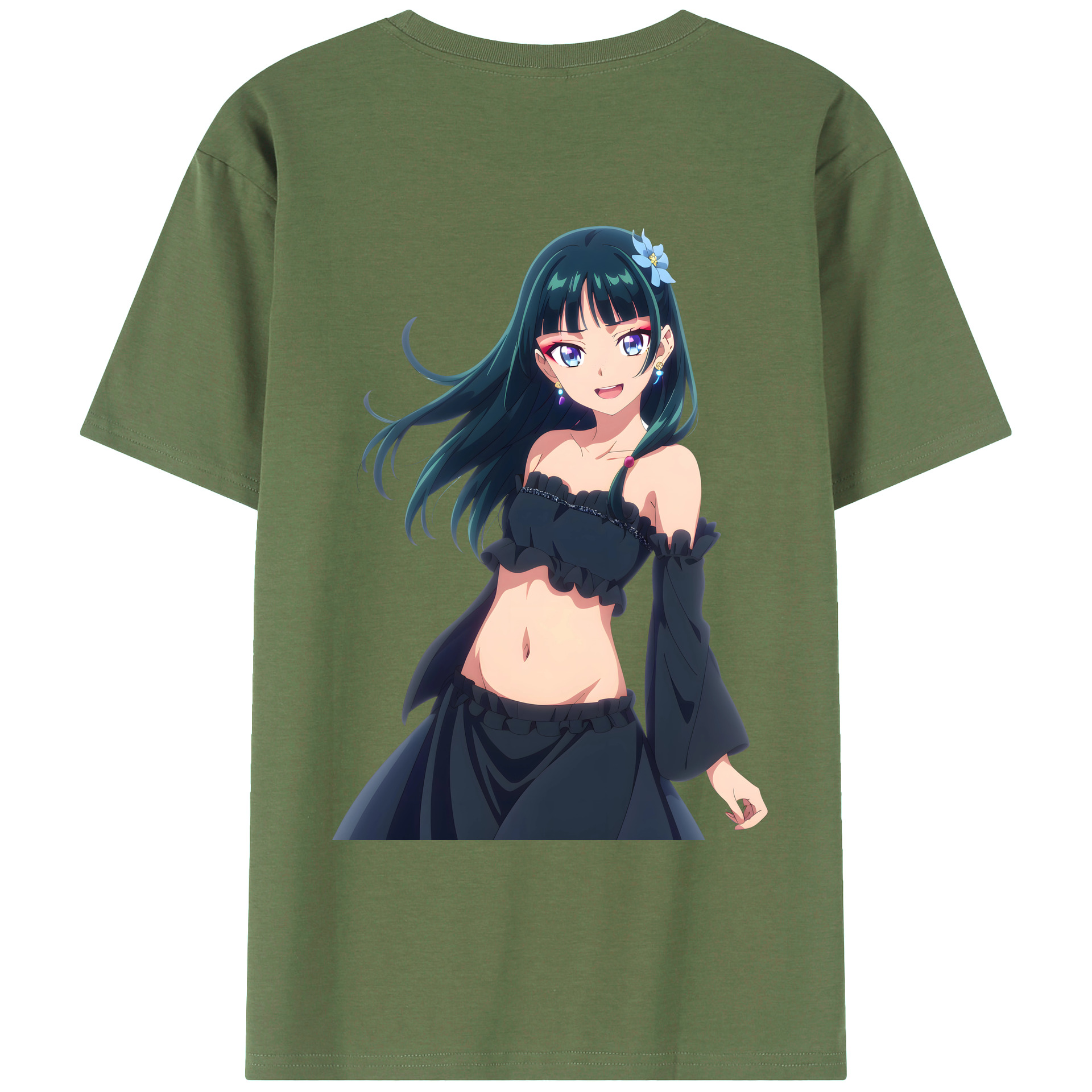 （画像用） 薬屋のひとりごと The Apothecary Diaries 綿100％ メンズ半袖Tシャツ（バックプリント） 通気性